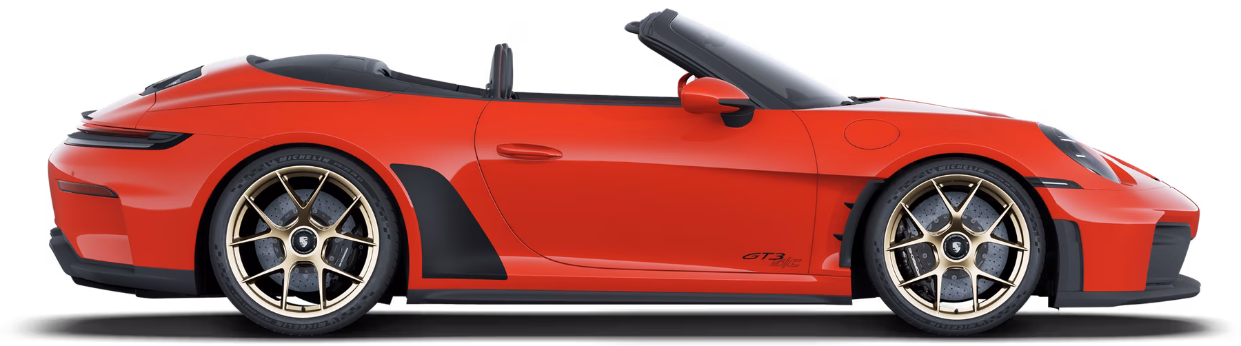 Porsche Red Sports Car